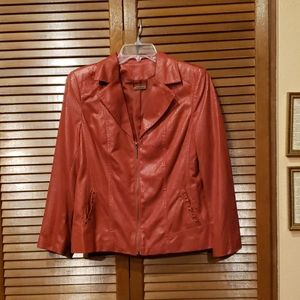 TanJay Jacket Faux Snake Skin